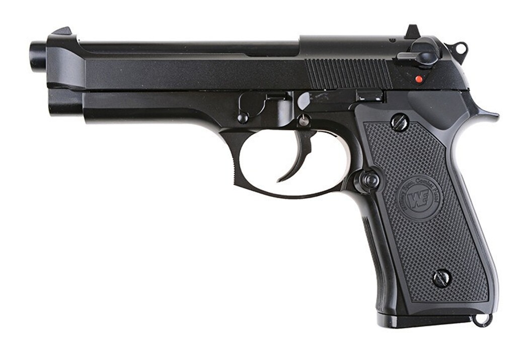 Пістолет Beretta M92 v.2 GBB Black Full Metal фото 1