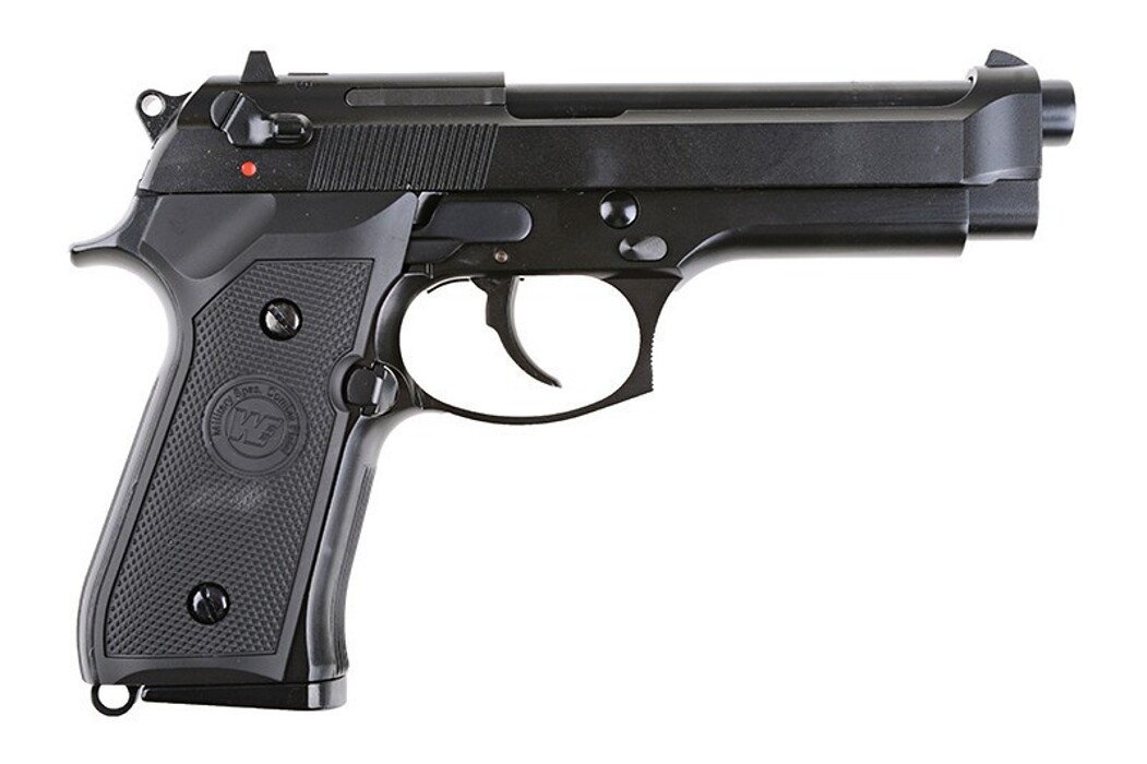 Пістолет Beretta M92 v.2 GBB Black Full Metal фото 3