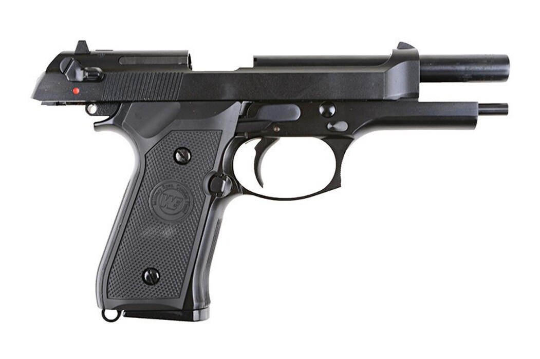 Пістолет Beretta M92 v.2 GBB Black Full Metal фото 6