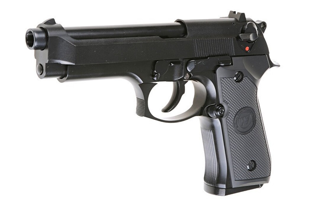 Пістолет Beretta M92 v.2 GBB Black Full Metal фото 2