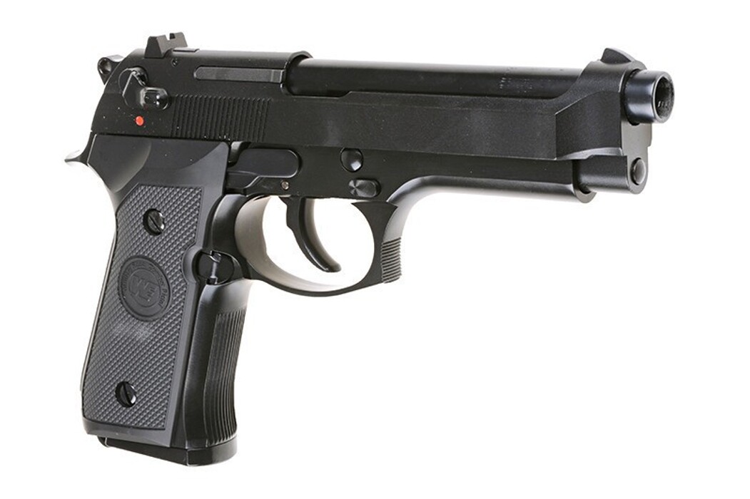 Пістолет Beretta M92 v.2 GBB Black Full Metal фото 5