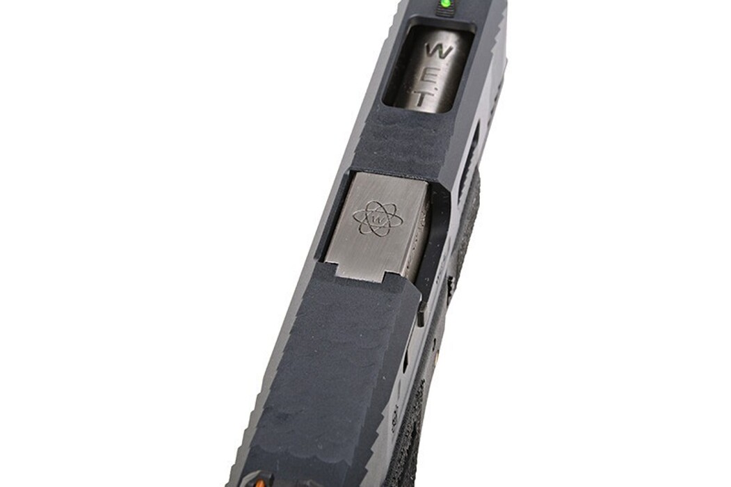 Пистолет Glock 19 Force pistol T5 WE Metal Black Green Gas фото 9