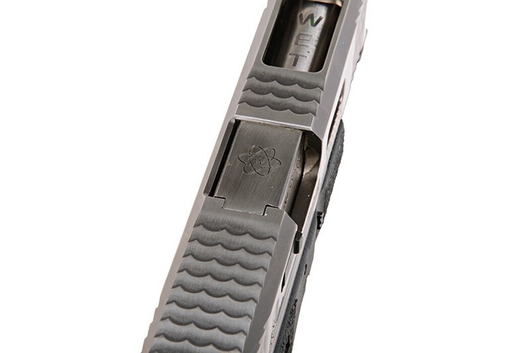 Пистолет Glock 19 Force pistol WE Metal Silver Green Gas фото 12