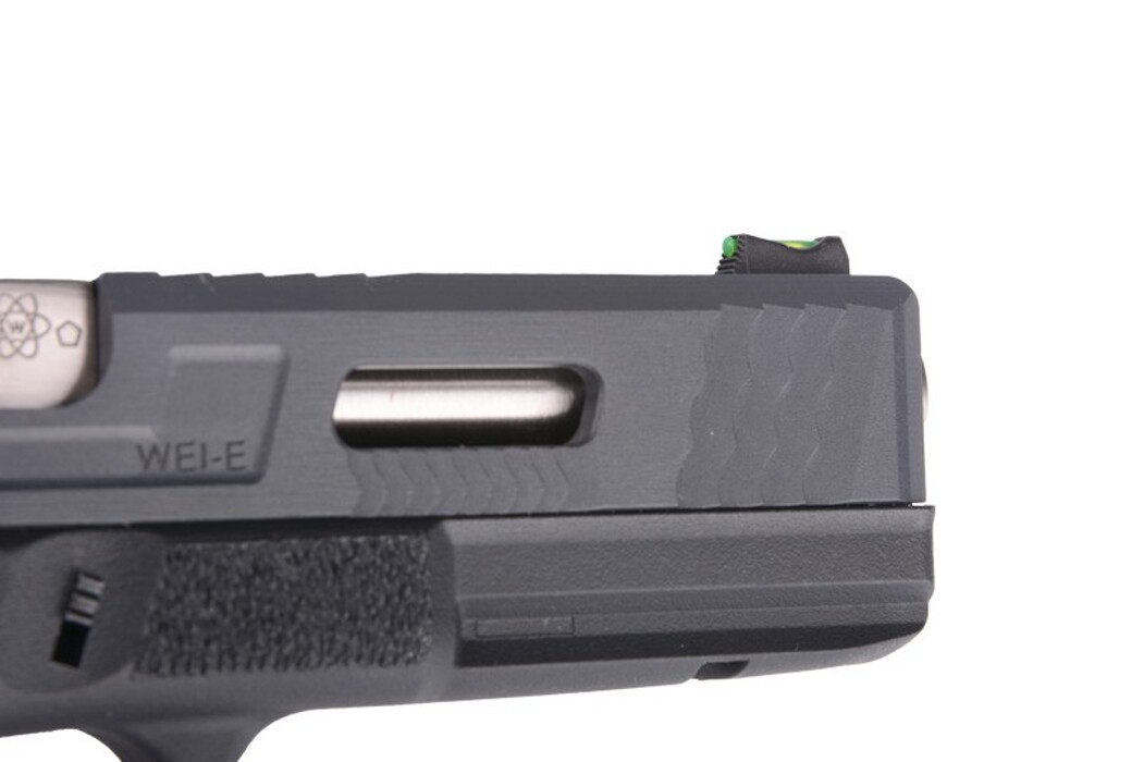 Пистолет Glock 17 Gen4. Force Pistol WE Metal Green Gas фото 13