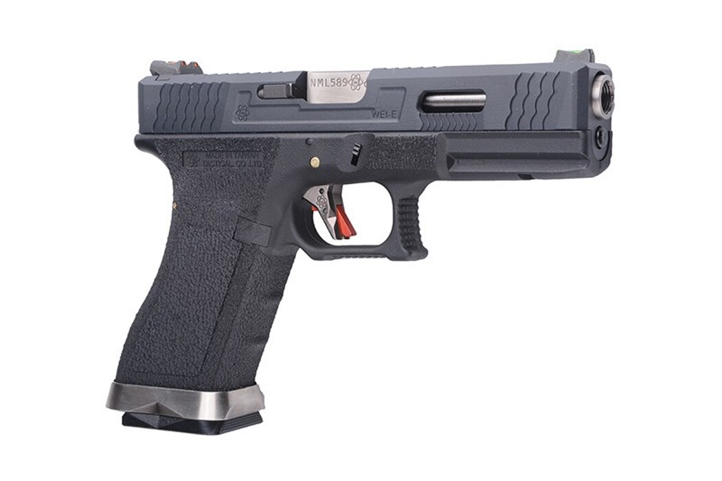 Пистолет Glock 17 Gen4. Force Pistol WE Metal Green Gas фото 7