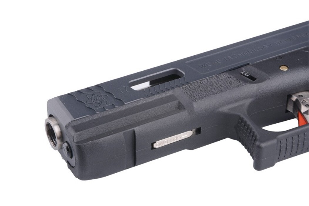 Пистолет Glock 17 Gen4. Force Pistol WE Metal Green Gas фото 9