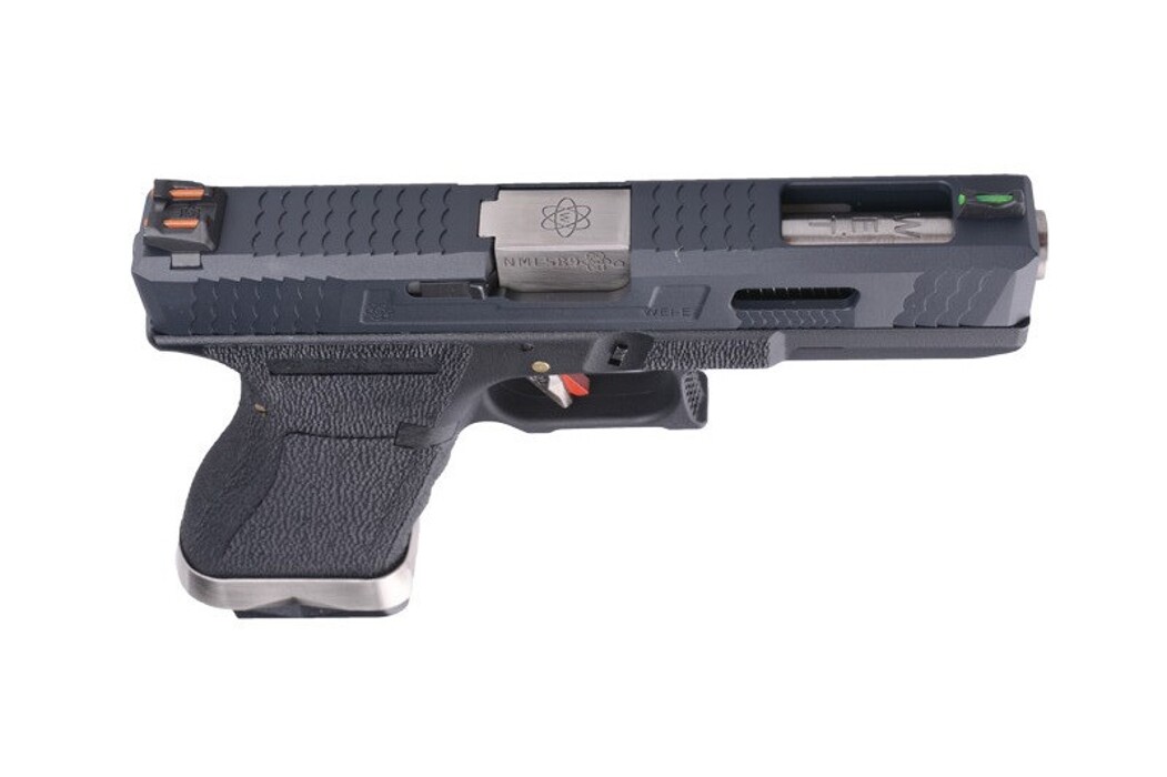 Пистолет Glock 17 Gen4. Force Pistol WE Metal Green Gas фото 10