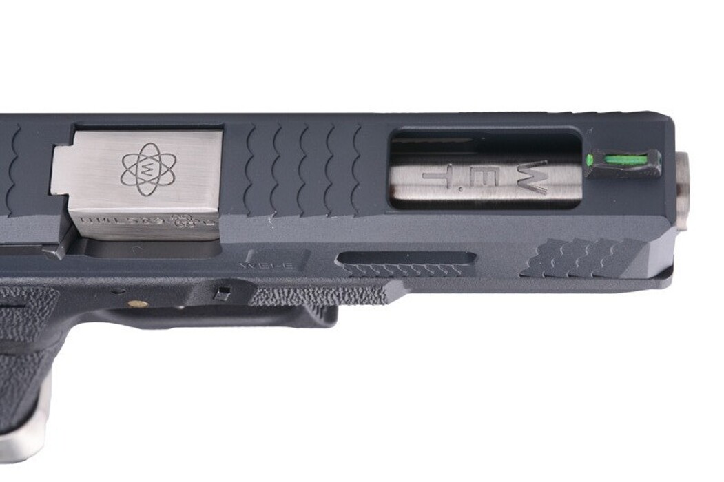 Пистолет Glock 17 Gen4. Force Pistol WE Metal Green Gas фото 11
