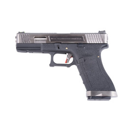 Пістолет Glock 17 Force Metal Blk-Silver GBB [WE]