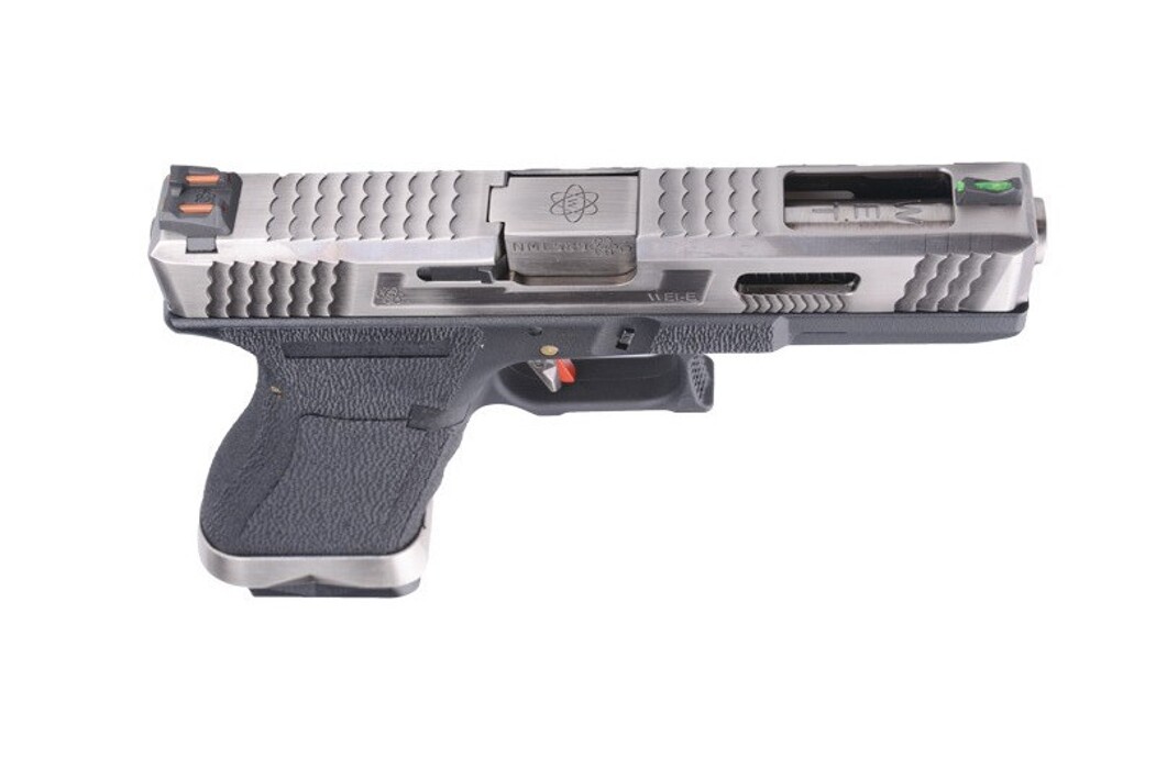 Пістолет Glock 17 Force Metal Blk-Silver GBB [WE] фото 10