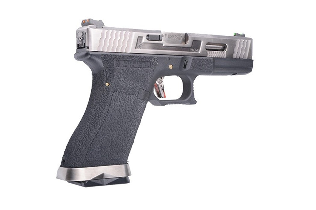 Пістолет Glock 17 Force Metal Blk-Silver GBB [WE] фото 3