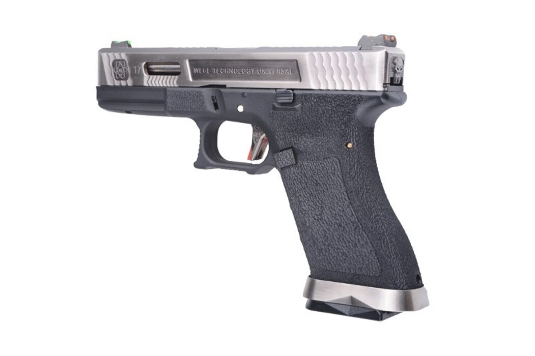 Пістолет Glock 17 Force Metal Blk-Silver GBB [WE] фото 4