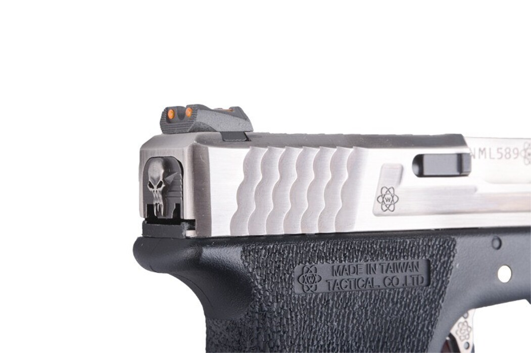 Пістолет Glock 17 Force Metal Blk-Silver GBB [WE] фото 7