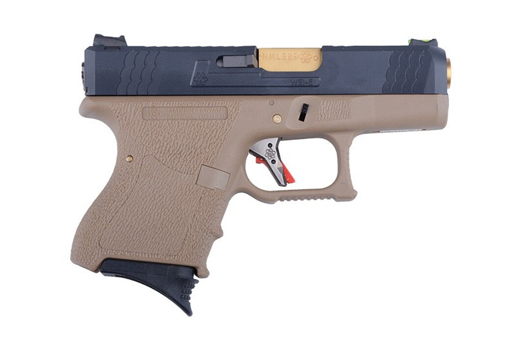 Пистолет Glock 26C Force GBB tan [WE] фото 2