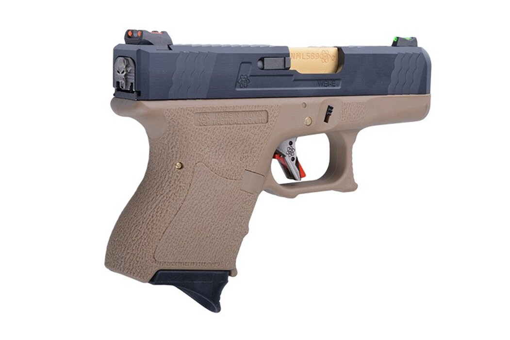 Пистолет Glock 26C Force GBB tan [WE] фото 4