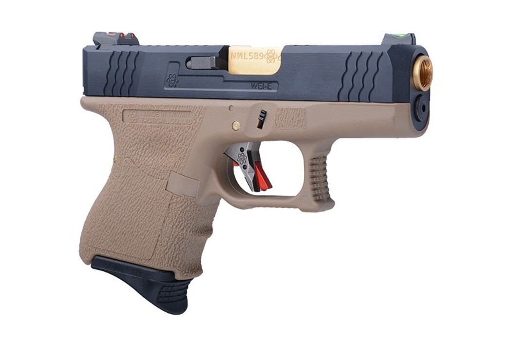 Пистолет Glock 26C Force GBB tan [WE] фото 5