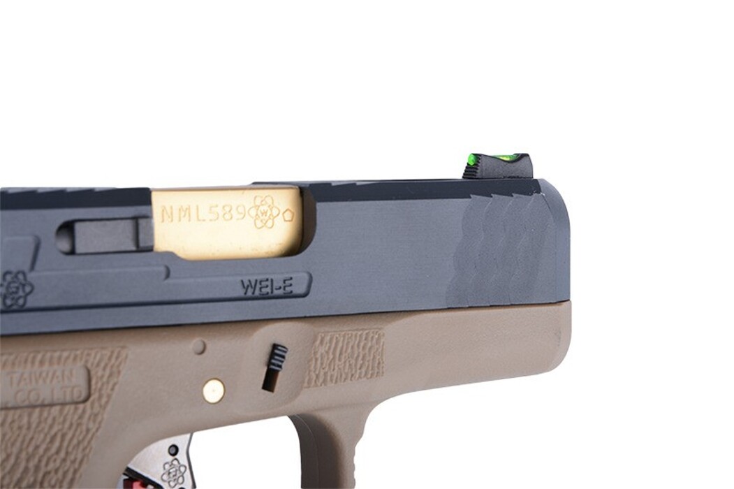 Пистолет Glock 26C Force GBB tan [WE] фото 9