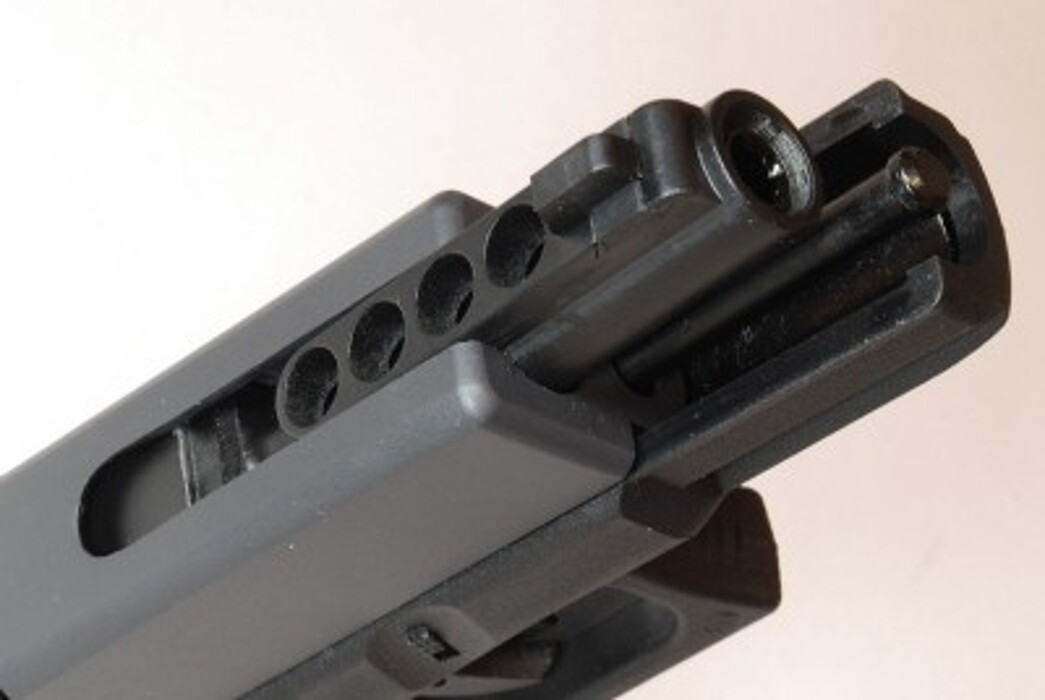 Пистолет Glock 23 GEN.3 WE Metal Green Gas фото 8