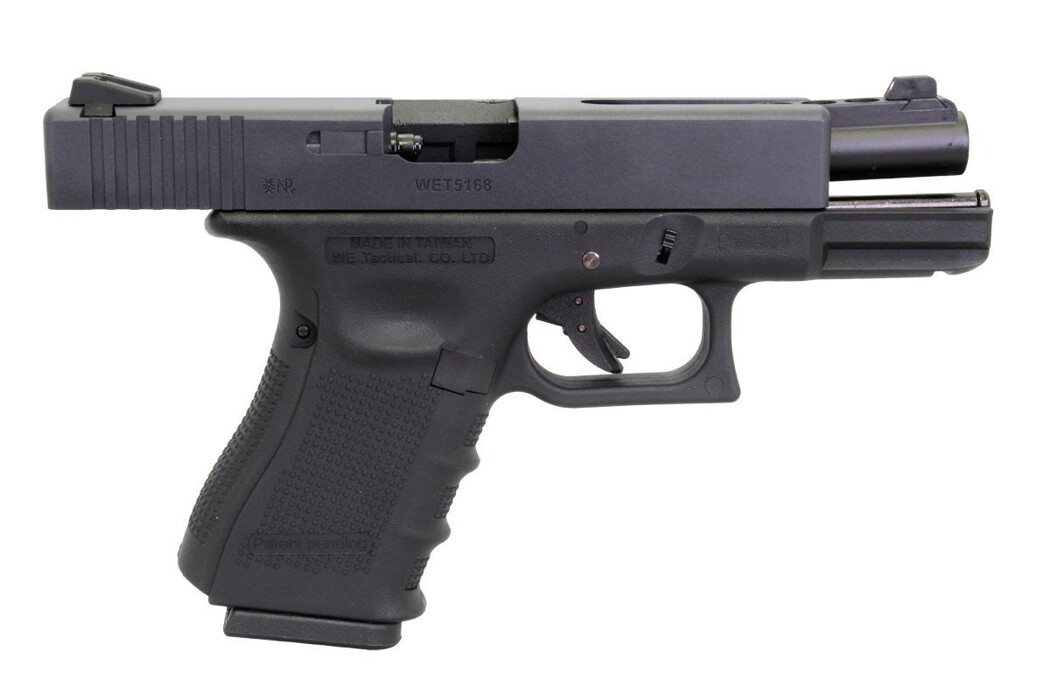 Пистолет Glock 23 GEN.4 WE Metal Green Gas фото 5