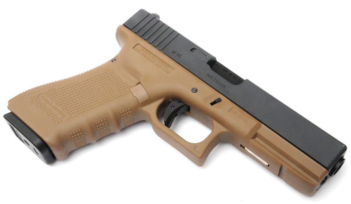 Пистолет Glock 18C Gen4. WE Metal Tan Green Gas фото 2