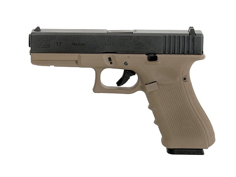 Пістолет Glock 17 Gen4. WE Metal Tan Green Gas фото 1