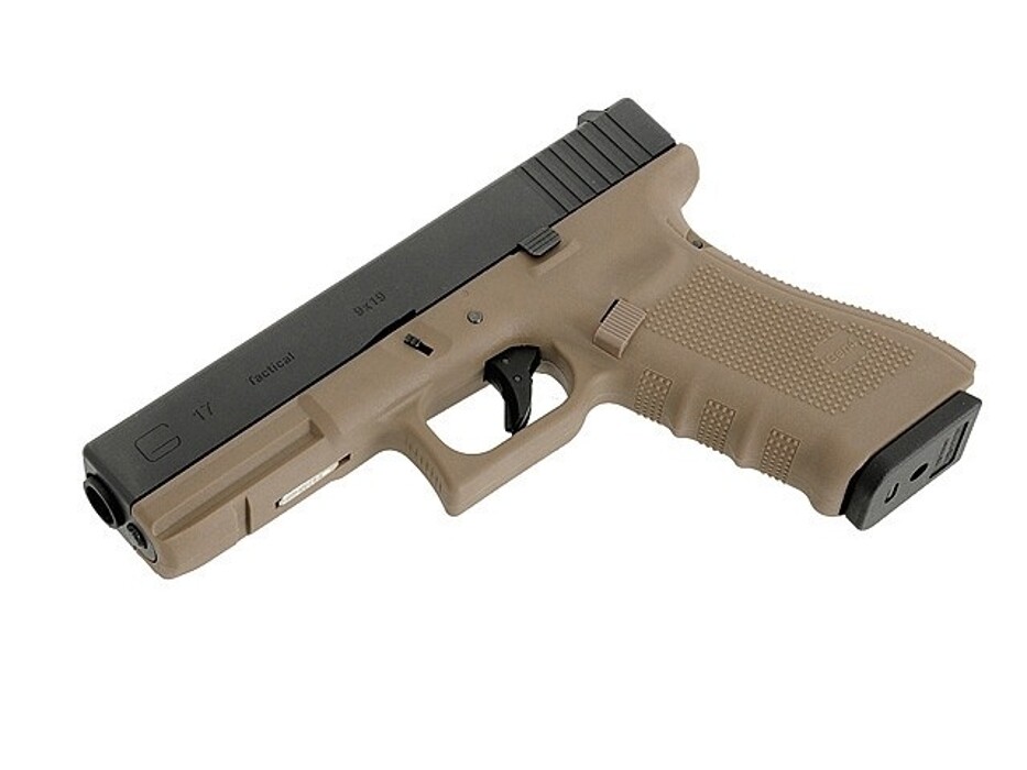 Пістолет Glock 17 Gen4. WE Metal Tan Green Gas фото 5