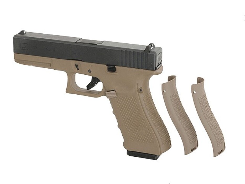 Пістолет Glock 17 Gen4. WE Metal Tan Green Gas фото 7
