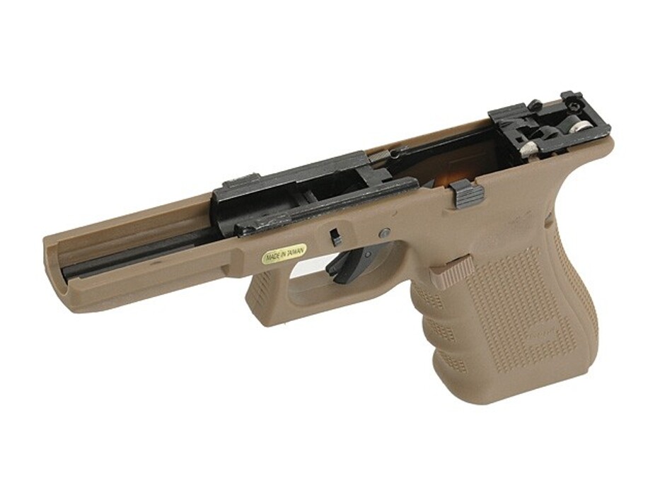 Пистолет Glock 18C Gen4. WE Metal Tan Green Gas фото 18