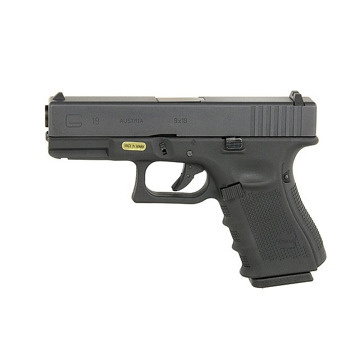 Пистолет Glock 19 Gen4. WE Metal Green Gas Пистолет Glock 19 Gen4. WE Metal Green Gas