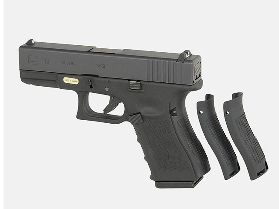 Пистолет Glock 19 Gen4. WE Metal Green Gas фото 6