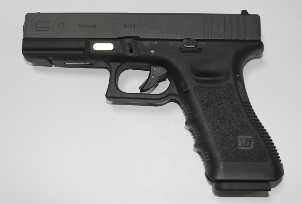 Пистолет Glock 17 Gen3. WE Metal Green Gas фото 9
