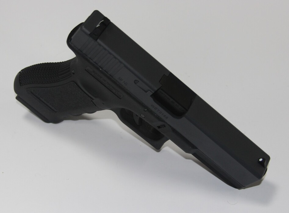 Пистолет Glock 17 Gen3. WE Metal Green Gas фото 17