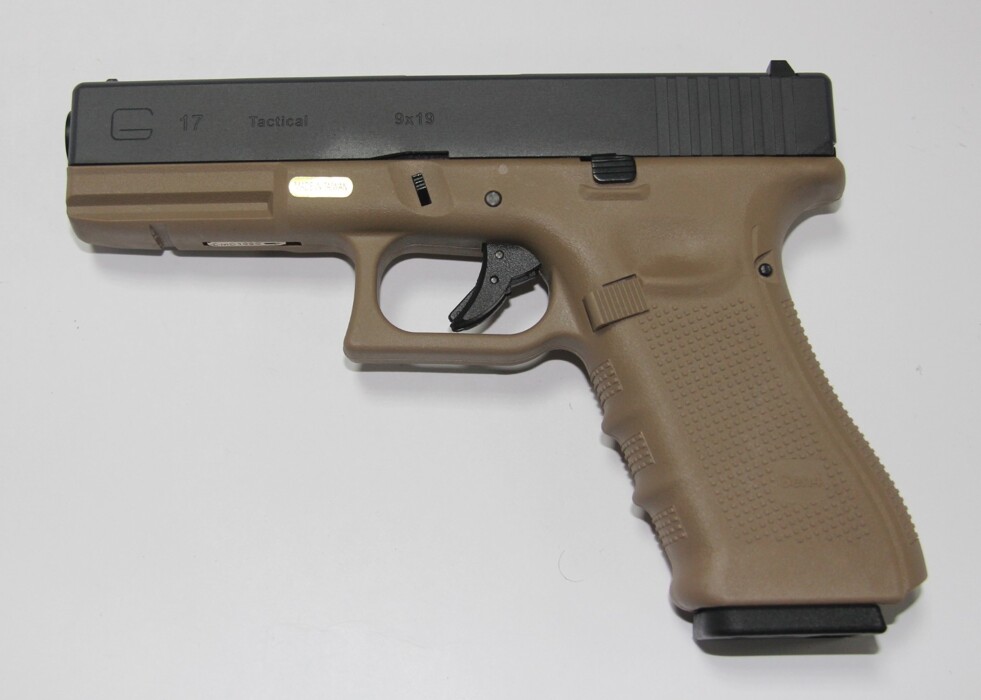 Пістолет Glock 17 Gen4. WE Metal Tan Green Gas фото 17