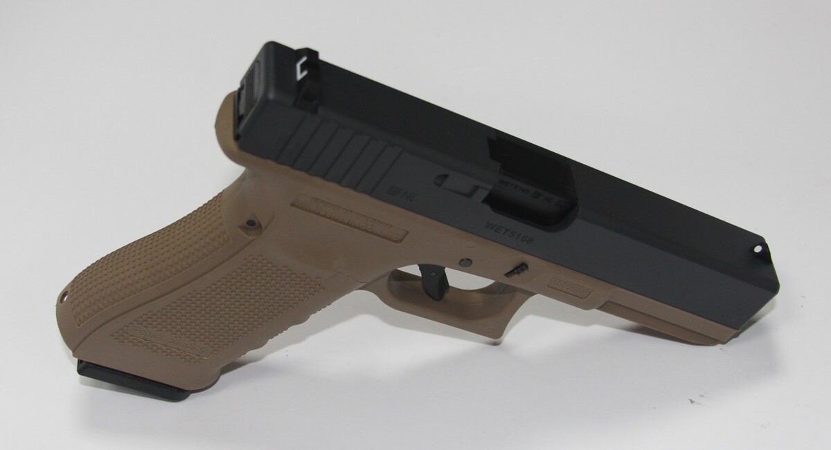 Пістолет Glock 17 Gen4. WE Metal Tan Green Gas фото 19