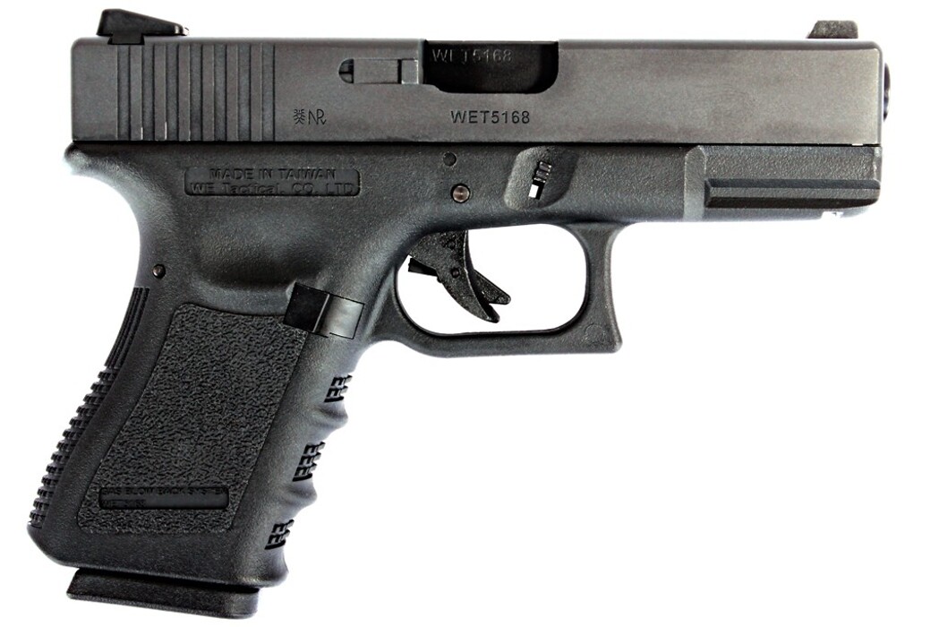 Пистолет Glock 23 GEN.3 WE Metal Green Gas фото 4