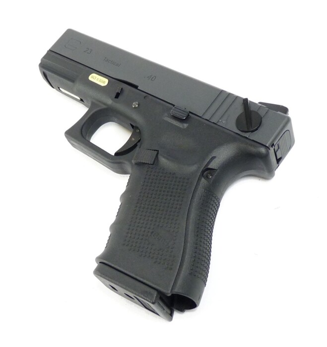 Пистолет Glock 23 GEN.4 WE Metal Green Gas фото 7