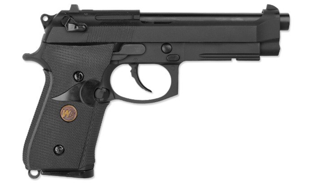 Пістолет Beretta M9 Marine GBB Black Full Metal [WE] фото 7