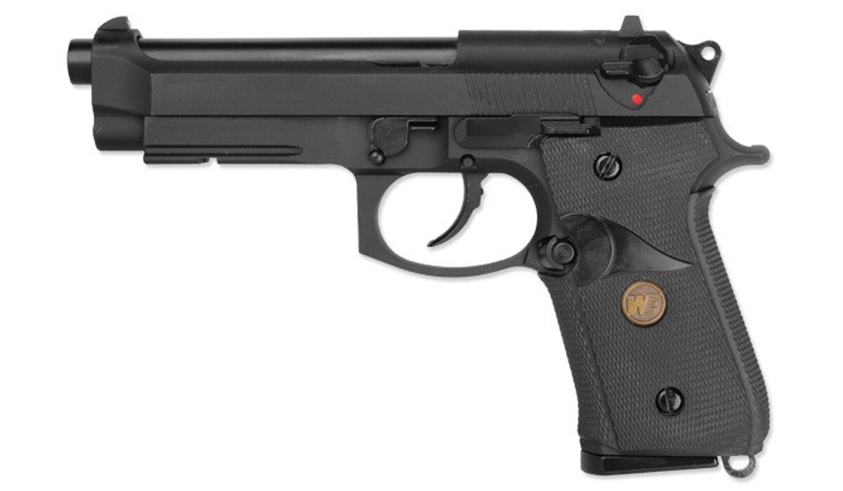Пістолет Beretta M9 Marine GBB Black Full Metal [WE] фото 1