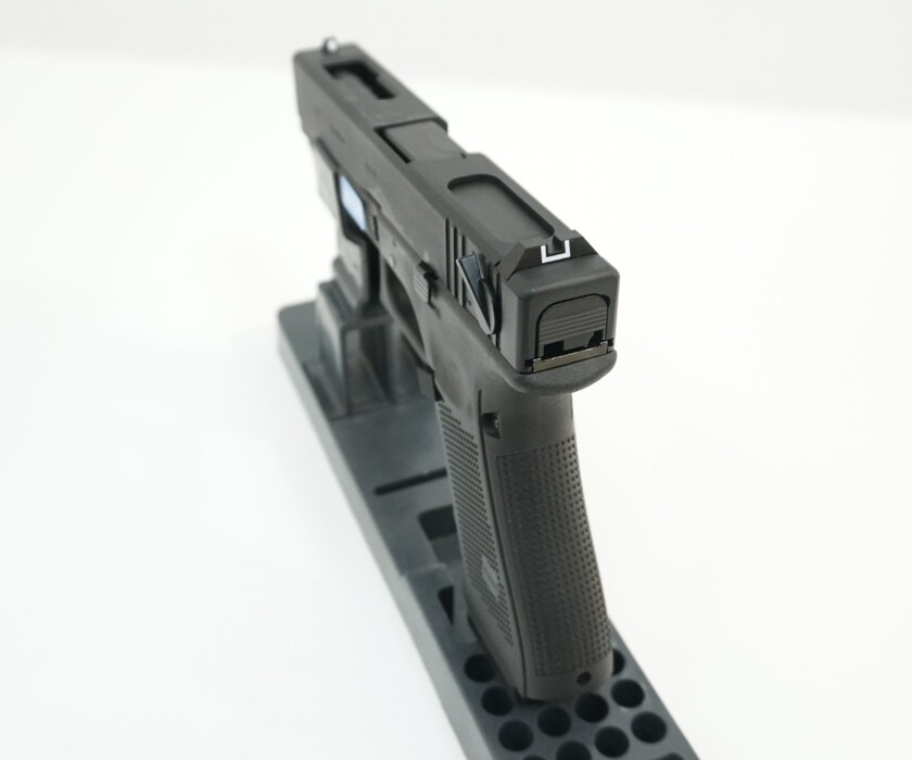 Пистолет Glock 18 Gen4. Metal Silver Green Gas [WE] фото 7