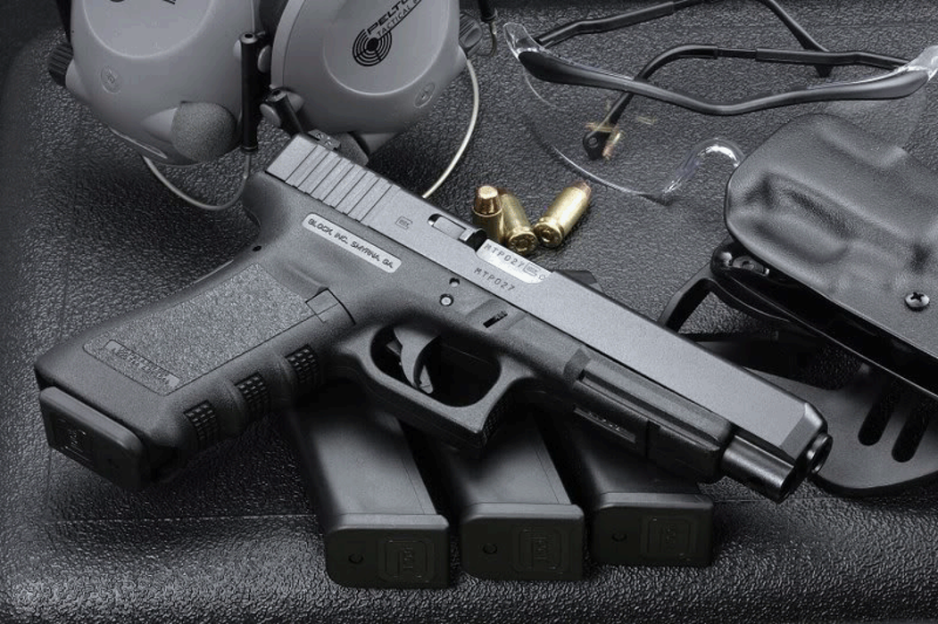 Пистолет Glock 35 GEN.4 WE Metal Green Gas фото 10
