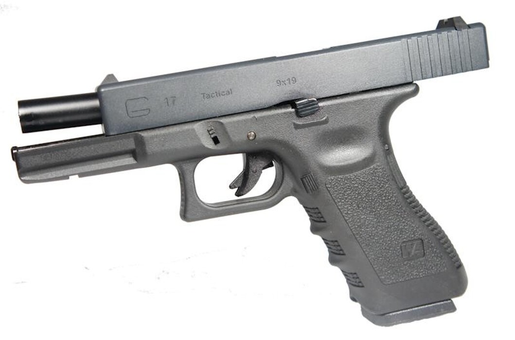 Пистолет Glock 17 Gen3. WE Metal Green Gas фото 4