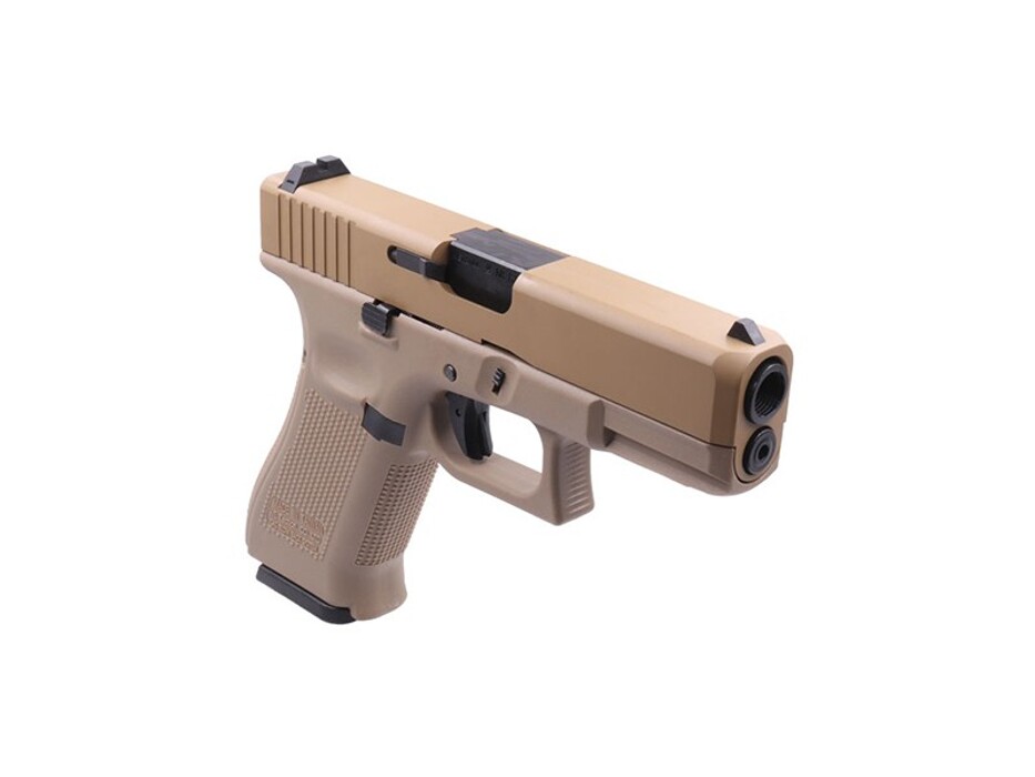 Пистолет Glock 19 Gen5. WE Metal Tan Green Gas фото 3
