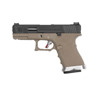 Пистолет Glock 19 Force pistol T2 WE Metal Black Green Gas