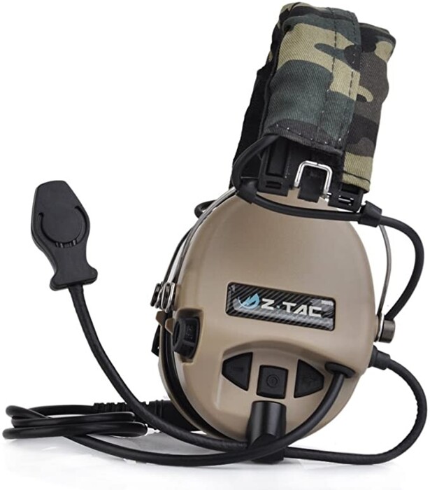 Тактические наушники Military Peltor Tan Z-TAC Z111 Tan фото 1