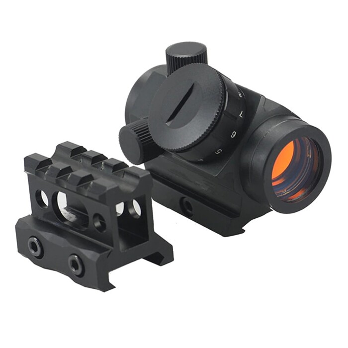 Прицел коллиматорный Aimpoint Micro T1 реплика high v2 фото 4