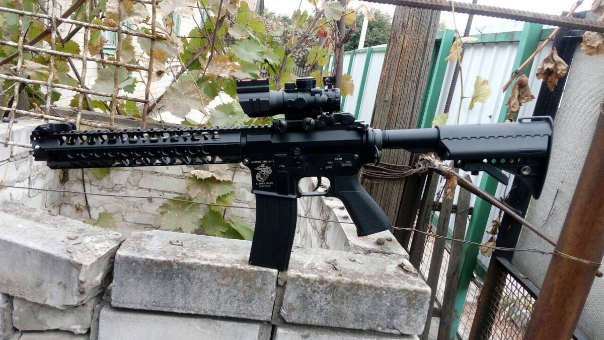 Прицел оптический 4X32 RDT12 с мини колиматором фото 5