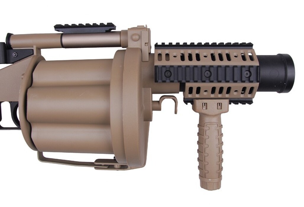 Гранатомет револьверний 40mm ICS-190 MGL Tan фото 8