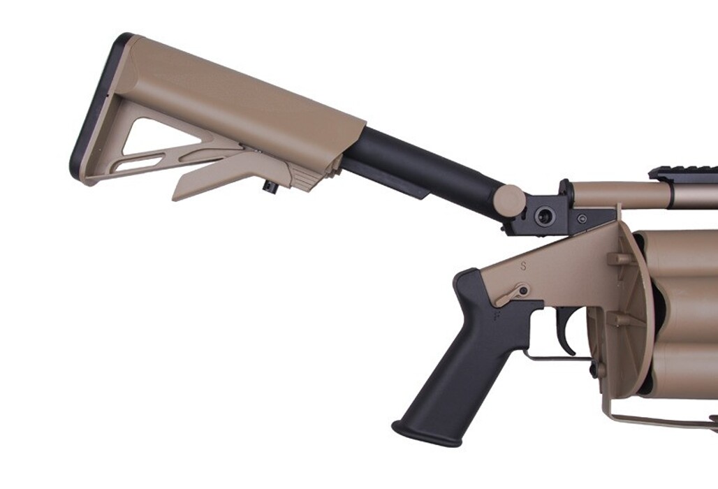 Гранатомет револьверний 40mm ICS-190 MGL Tan фото 11