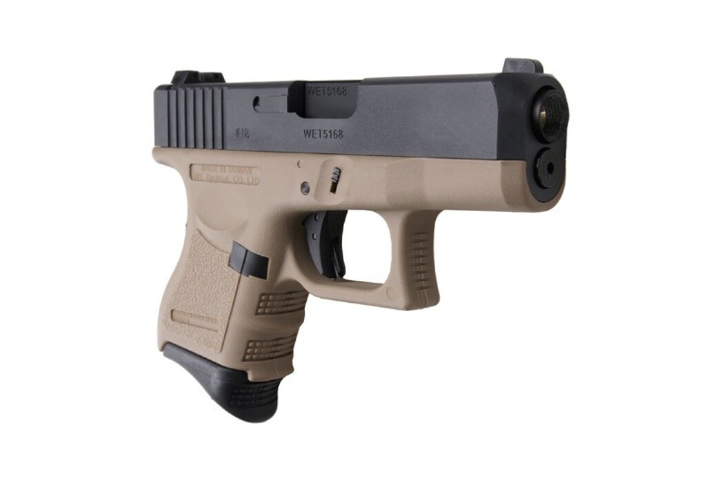 Пистолет Glock 26C Gen3 GBB TAN [WE] фото 4