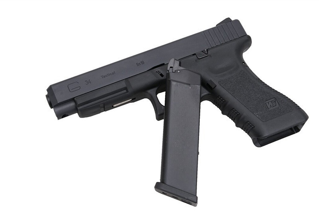 Пистолет Glock 34 GEN.3 WE Metal Green Gas фото 7